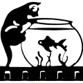 Ключница №9 "Кот-Рыбак"